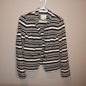 LOFT Striped Blazer - S